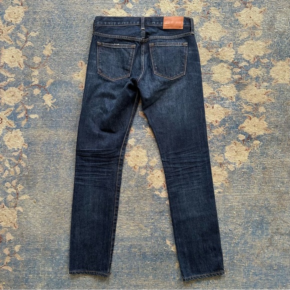 J. Crew 484 Slim-fit Rigid Jean in Dark Shadow Wash Japanese Denim 29 x 32 - Picture 3 of 6